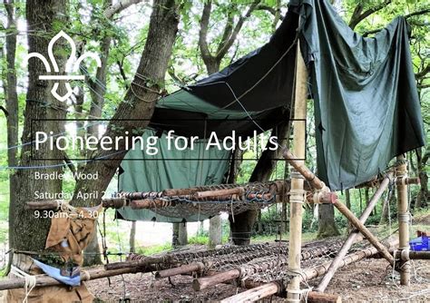 Pioneering for Adults, Bradley Wood Scout Campsite, Brighouse, 26 April ...