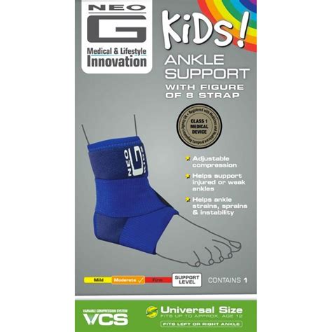 Neo G Childrens Ankle Support - Neo G Childrens Hinged Knee Support ...