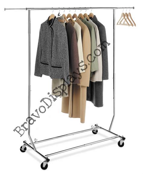 Collapsible clothing rack - Bravo Displays