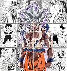 ENSEMBLE Set of 12 goku collage kit | anime poster of dragonball z ...