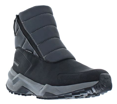 Woods Men's Severn Insulated Winter Boots, Black/Grey | Canadian Tire