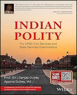 Indian Polity Wiley By Sanjay Dubey Apurva Dubey English Medium