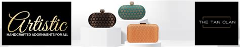 Amazon.in: THE TAN CLAN: Embroidered Clutches