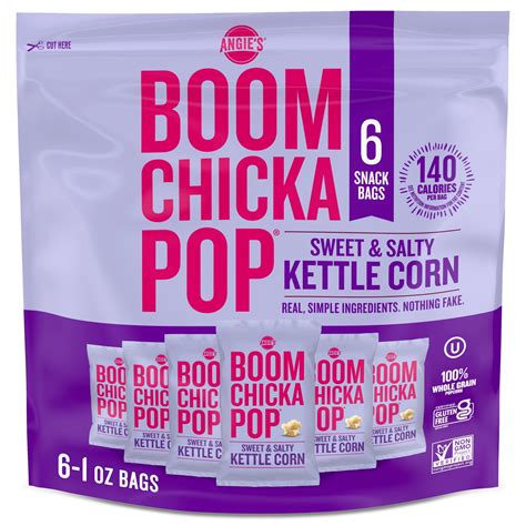 Is Angie's BOOMCHICKAPOP Sweet & Salty Kettle Corn, 1 oz Pre-Popped ...