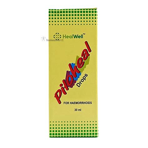 HealWell Piloheal Drops for internal & external haemorrhoids – Homeomart