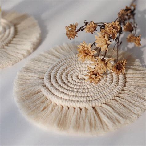 Round Macrame Mat Pattern 的图像结果