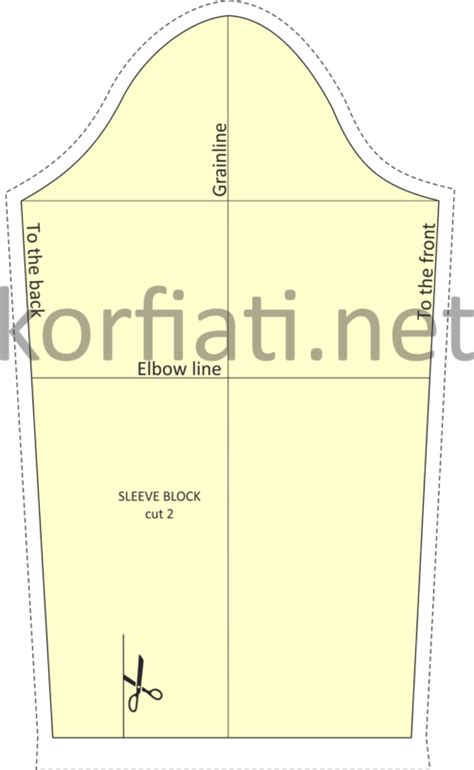 Basic Sleeve Pattern 的图像结果