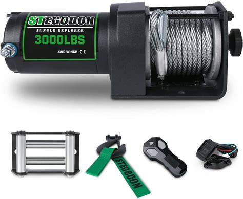 STIMULATER 3000lb Electric ATVUTV Winch 12V,Steel India | Ubuy