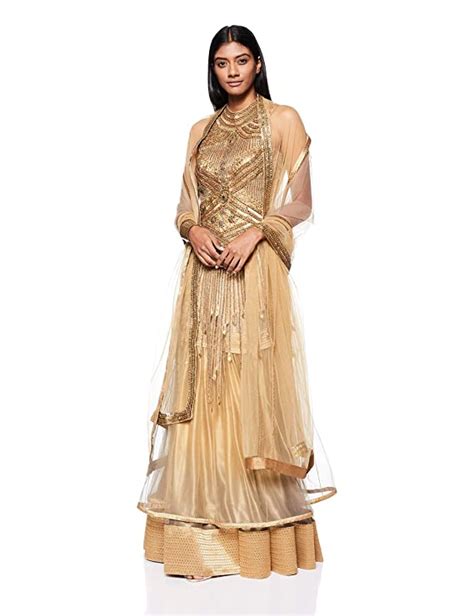 Buy Ashima Leena Women's Dress Suit (Pack of 3) (AL-004_S_Gold_34) at ...