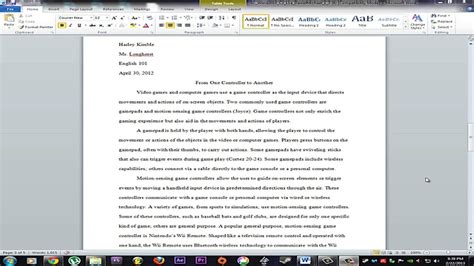Image result for Word Module 2 Sam APA Project A