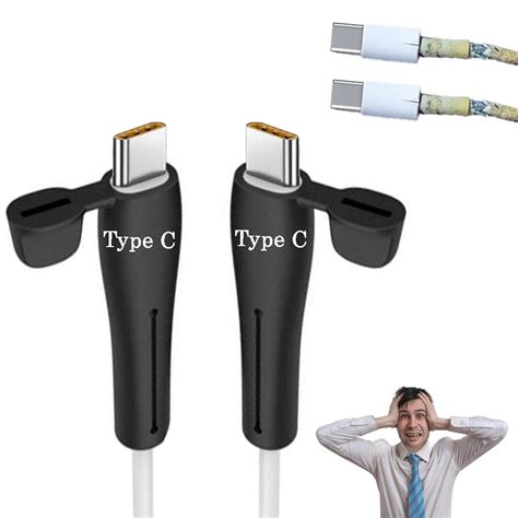 WISKA Cable Protectors for iPhone Charger Cord Protector Better than ...