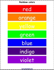 color charts for kids Motivational Poster|Inspirational Poster|Country ...