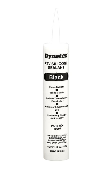 Dynatex 49297 Industrial Grade General Purpose RTV Silicone Sealant ...
