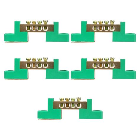 Buy 5pcs Terminal Busbar Tool Terminal Grounding Strip Busbar Block ...