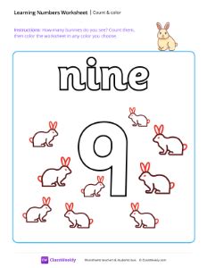 Image result for Color Nine Objects Activity