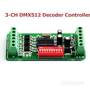 Buy Generic New Easy 3CH DMX Controller DMX512 RGB Controller Decoder ...