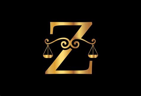 Low firm logo with latter z vector template justice logo equality ...