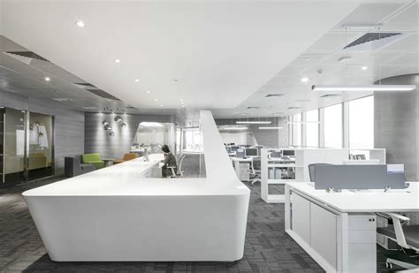 小型照明公司办公室装修设计案例效果图_岚禾办公空间设计
