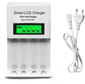 DIGICLIMBER Smart LCD Cell Ultra Fast Charger for AA and AAA Ni-mh ...