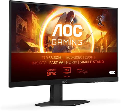 Fra i più venduti : AOC Gaming C27G4ZXED 27 Pollici FHD Curved Monitor ...