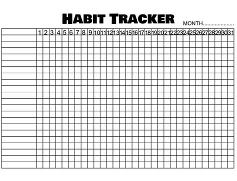 Monthly planner and habit tracker.Schedule for making a calendar and ...