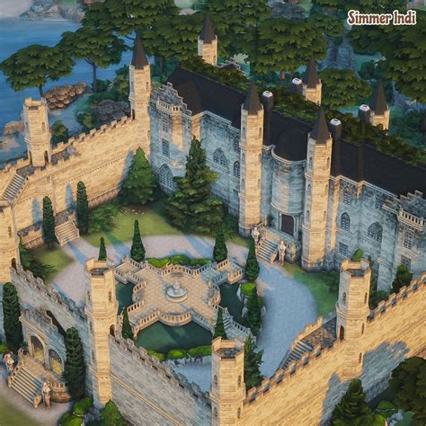 Sims 4 Castle 的图像结果