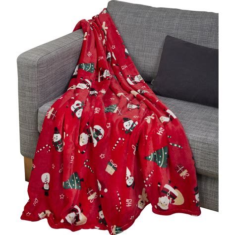 Christmas Fleece Throw