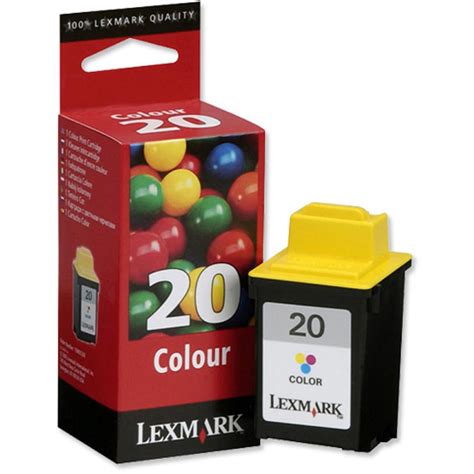 Original Lexmark 20 Colour Ink Cartridge (15MX120E / 15M0120E ...
