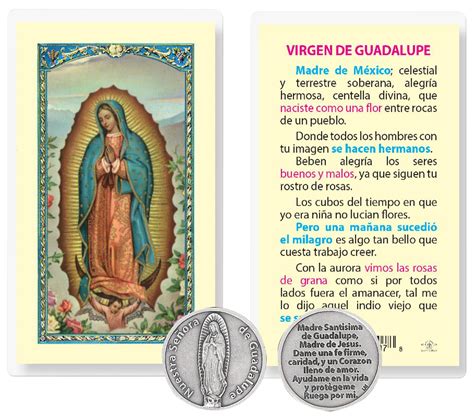Buy Oracion A La Virgen De Guadalupe - Spanish Virgen De Guadalupe ...