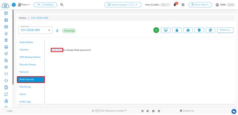 Reset Credentials | E2E Cloud