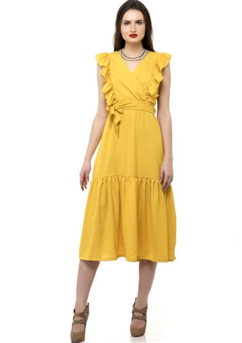 Asymmetrical flare sleeveless maxi dress