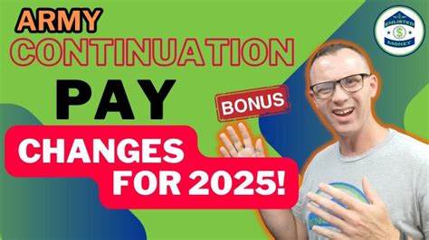 Important Army Continuation Pay Changes You Need to Know for CY25 ...