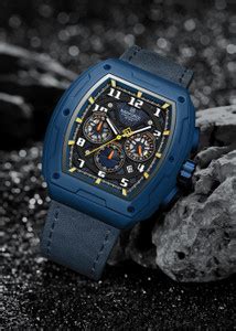 NAVIFORCE NF8053 Dynamic view Blue multifunctional dial with Blue ...