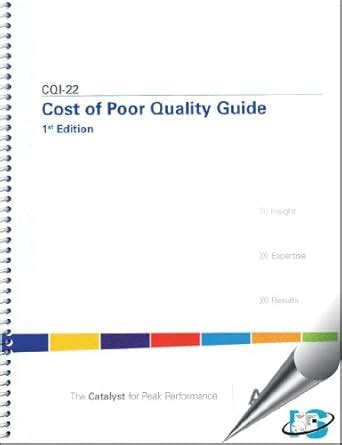 CQI-22 : Cost of Poor Quality Guide, 1st Edition : AIAG: Amazon.in: Books