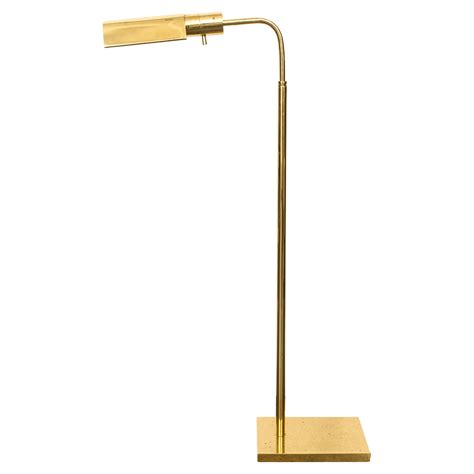 Nautilus Shell Adjustable Brass Floor Lamp at 1stDibs | brass shell ...