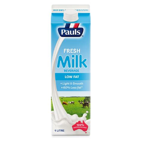 Pauls Fresh Low Fat Milk 1L - Kaiser Foods