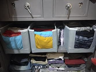 Kuber Industries Non-Woven Shirt Stacker/Clothes Organizer|Solid Color ...