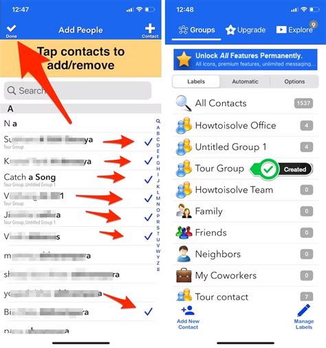 How to Create a Group Contact On iPhone 的图像结果