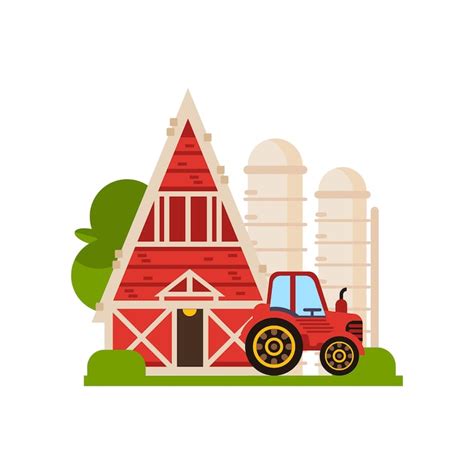 Tractor with building Images - Free Download on Freepik