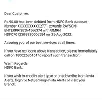 Raysoni Enterprises — Auto payment