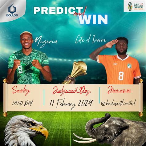 Boulos Enterprises Limited on LinkedIn: #final #afcon #nigeria #soccer ...