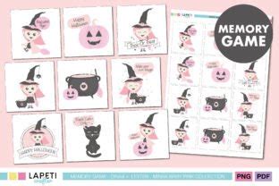 Printable Halloween Matching Game Graphic by lapeticrafter · Creative ...