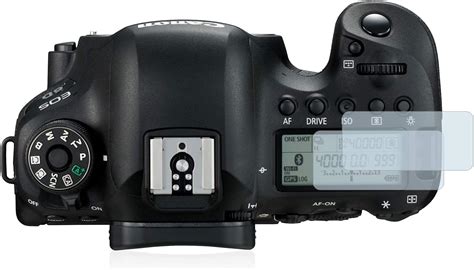 Buy Brotect 3 डी घुमावदार स्क्रीन कैनन ईओएस 6D मार्क II (शीर्ष प्लेट ...