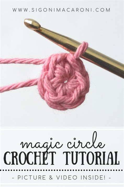 Image result for Magic Circle Crochet Tutorial