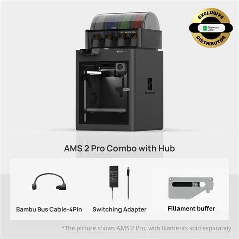 Bambu Lab P1S With AMS 2 Pro 3D Printer – Ideal 3D