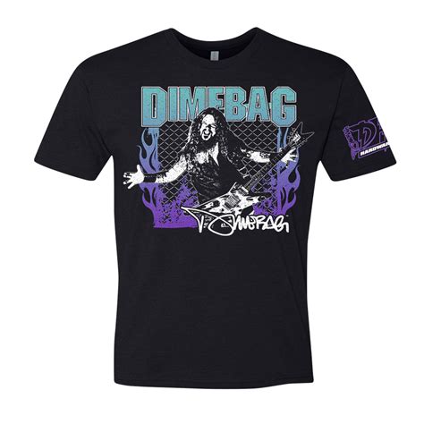 Dimebag Darrell - Purple Flames – Dimebag Hardware