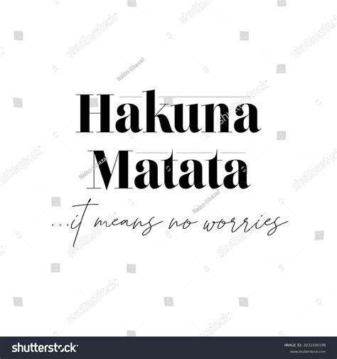 Inspiraciones De Hakuna Matata