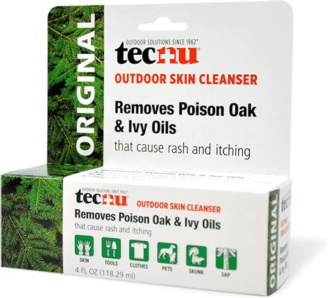 Tec Labs Tecnu Original Poison Oak & Ivy Outdoor Skin Cleanser - 4 oz ...