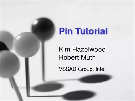 Tutorial On Pin 的图像结果