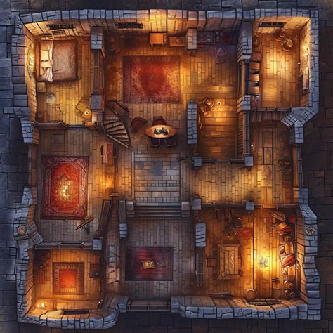 10 Gridless Opulent Castle Interior Battle Maps | VTT Pack for Dnd, Pathfinder & Ttrpgs | High ...